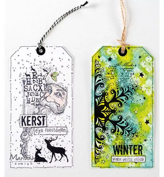 Marianne Design, Art stamps - Santa