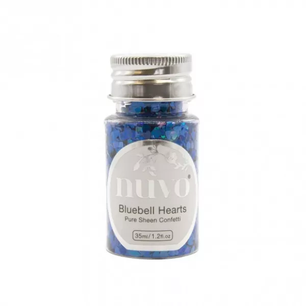 Tonic Studios • Nuvo confetti 35ml bluebell hearts