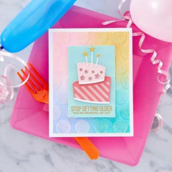 Spellbinders, Topsy Turvy Cake