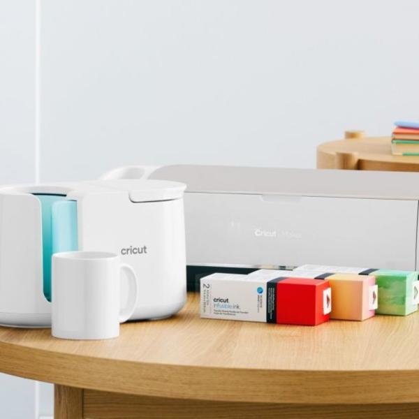 Cricut, Ceramic Mug White 340ml (2pcs)