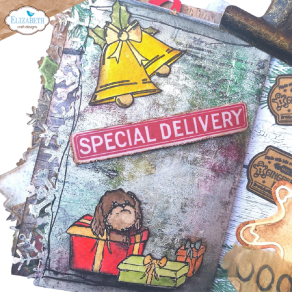 Elizabeth Craft Designs, Santa Claus Stamps and Dies