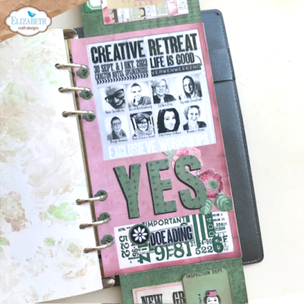 Elizabeth Craft Designs, Yes Joy Page Dies