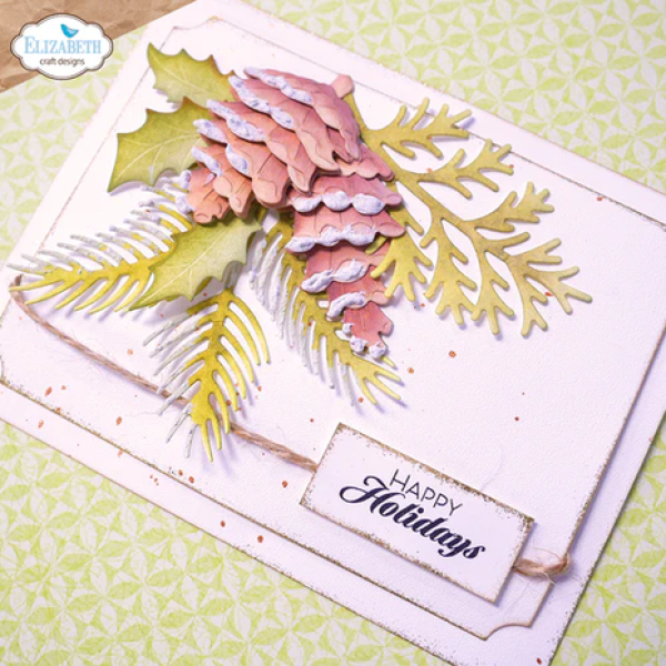 Elizabeth Craft Designs, Pine Cones Dies
