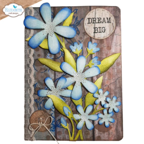 Elizabeth Craft Designs, Garden Party Dies Wild Flower 2