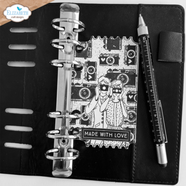 Elizabeth Craft Designs, From the Past Dies Sidekick - Essentials 30 Basepage with Ticket