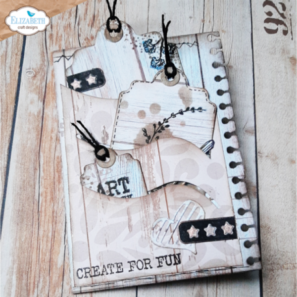Elizabeth Craft Designs, Journal Elements Labels, Tags and More Dies