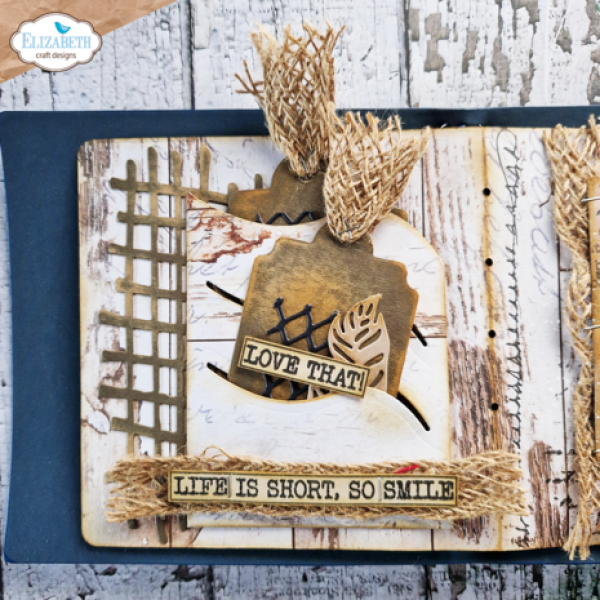 Elizabeth Craft Designs, Journal Elements Labels, Tags and More Dies