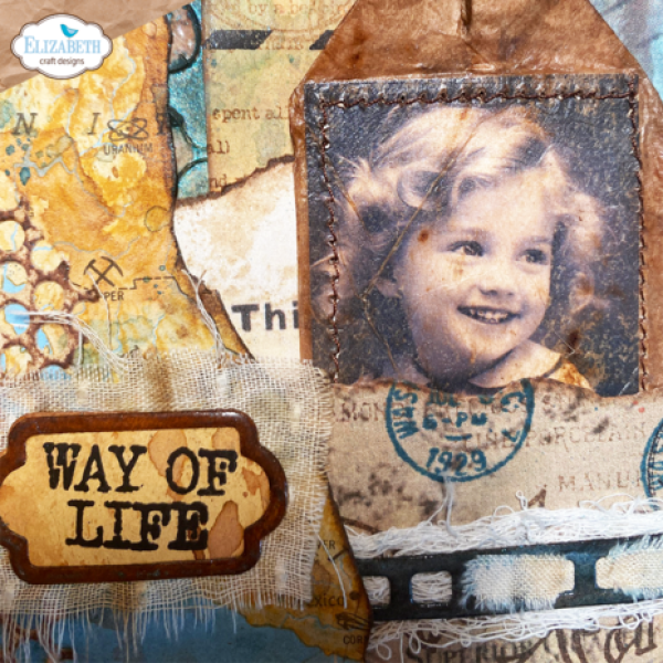 Elizabeth Craft Designs, Journal Elements Labels, Tags and More Dies