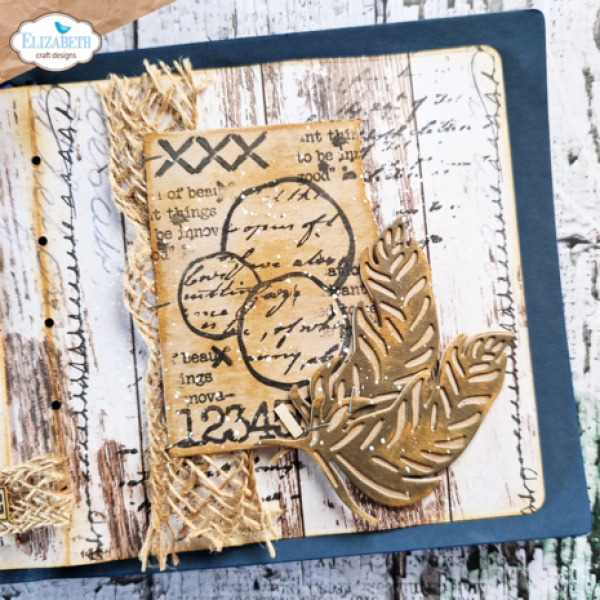 Elizabeth Craft Designs, Journal Elements Ornate Butterfly Dies