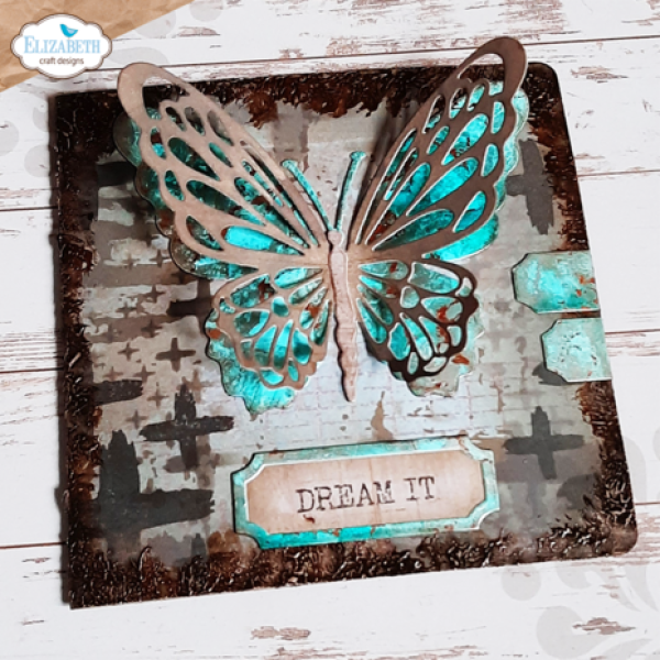 Elizabeth Craft Designs, Journal Elements Ornate Butterfly Dies