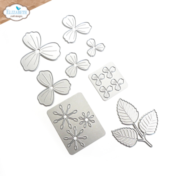 Elizabeth Craft Designs, Evening Rose Dies Florals