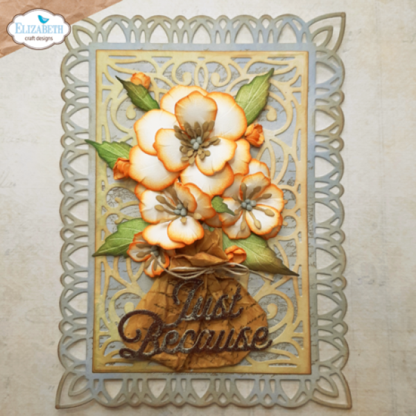 Elizabeth Craft Designs, Evening Rose Dies Florals