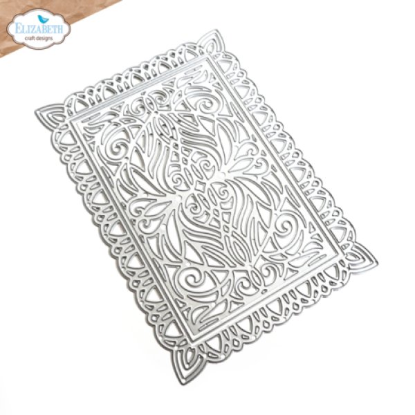 Elizabeth Craft Designs, Evening Rose Dies Elegant Decorative Frame