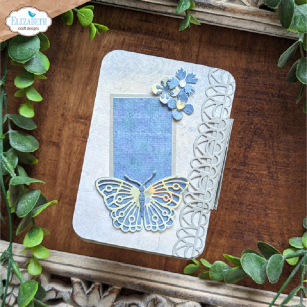 Elisabeth Craft Designs, Evening Rose Dies Elegant Decorative Borders