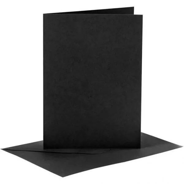 Deco Company, Karten & Kuverts schwarz