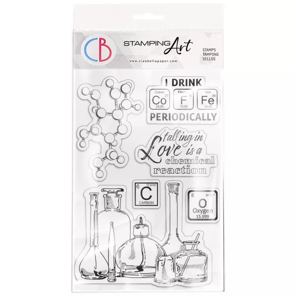 Ciao Bella, Clear Stamp Chemical Reaction