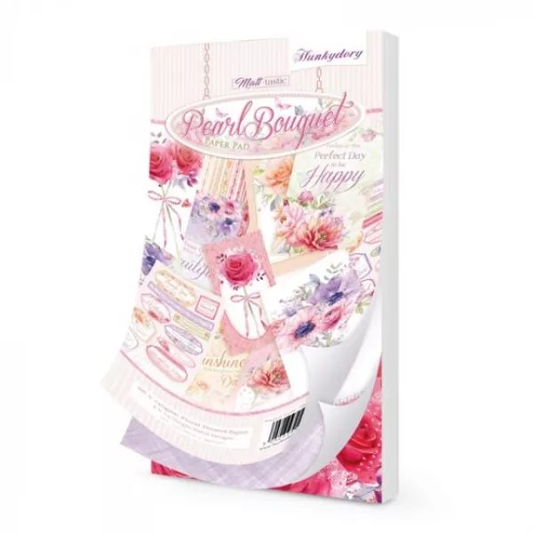 Pearl Bouquet - DL Paper Pad,Hunkydory