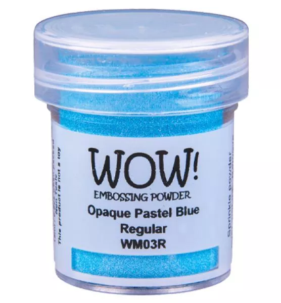 Wow, Embossingpulver Opaque Pastel Blue