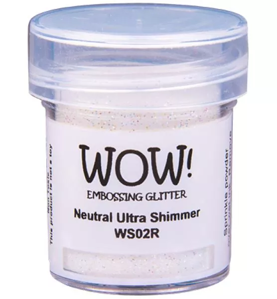 Wow, Embossingpulver Neutral Ultra Shimmer