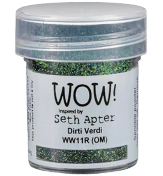 Wow, Mixed Media Emb.Powder Dirti Verdi