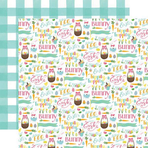 Echo Park I Love Easter 6x6 Inch Paper Pad , Papierblock, Echo Park
