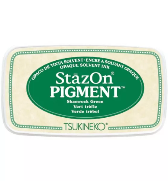 StazOn Pigment Stempelkissen, Shamrock Green