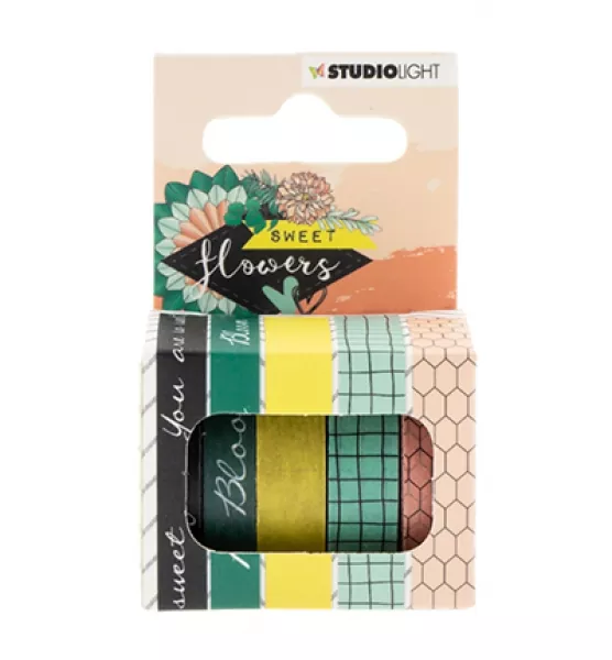 Washi Tape, Sweet Flowers nr.07, Studiolight