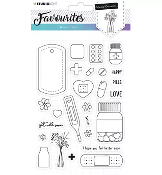 Studiolight Stamp Favourites nr. 486, Favourites