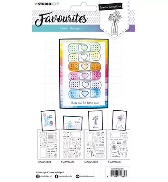 Studiolight Stamp Favourites nr. 486, Favourites
