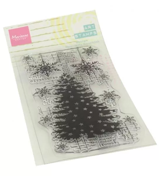 Marianne D - Art stamps - Christmas Tree
