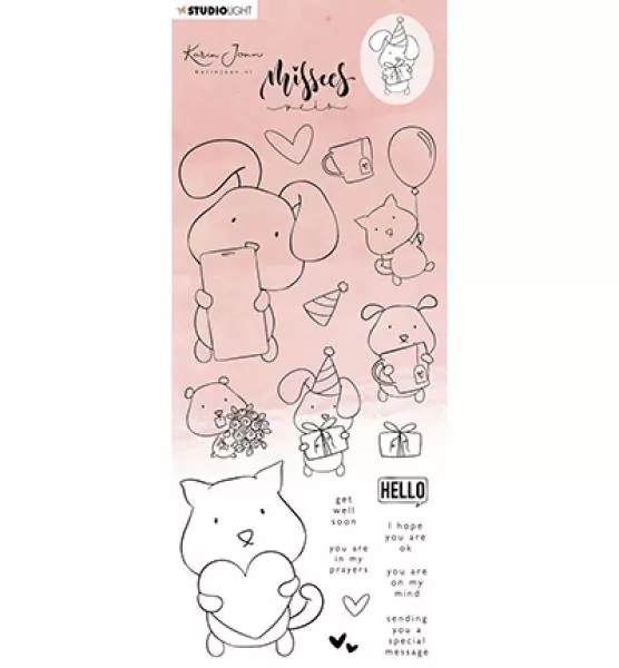 Studiolight Clear Stamp Missees Pets Missees Collection nr.14