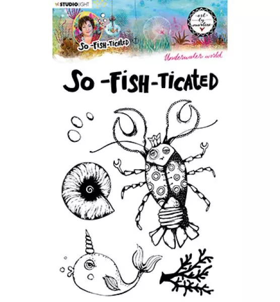 Studiolight Clear Stamp Underwater world So-Fish-Ticated nr.10