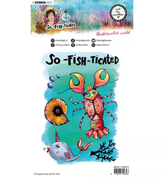 Studiolight Clear Stamp Underwater world So-Fish-Ticated nr.10