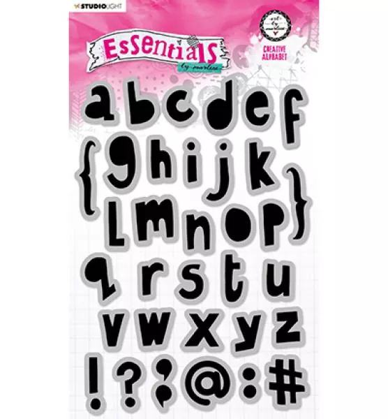 Studiolight Cling Stamp Creative Alphabet Essentials nr.17