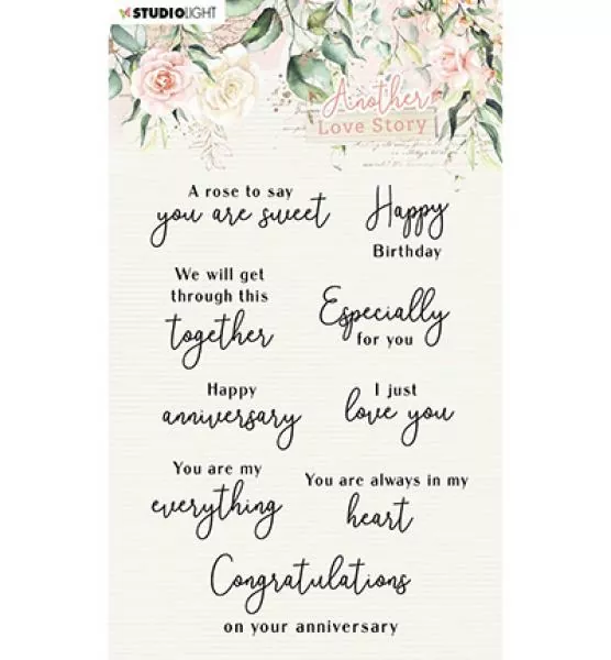 Studiolight Clear Stamp Love-phrases Another Love Story nr.2