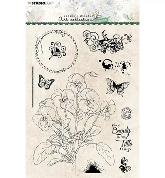 Studiolight Clear Stamp Violets Essentials nr.67