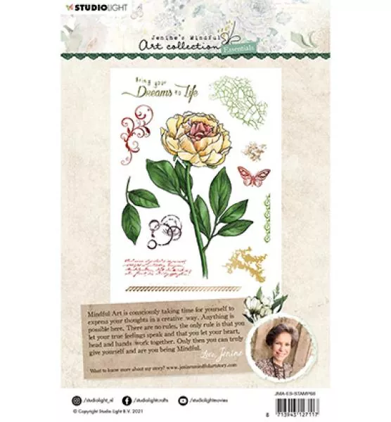 Studiolight Clear Stamp Peony Essentials nr.68