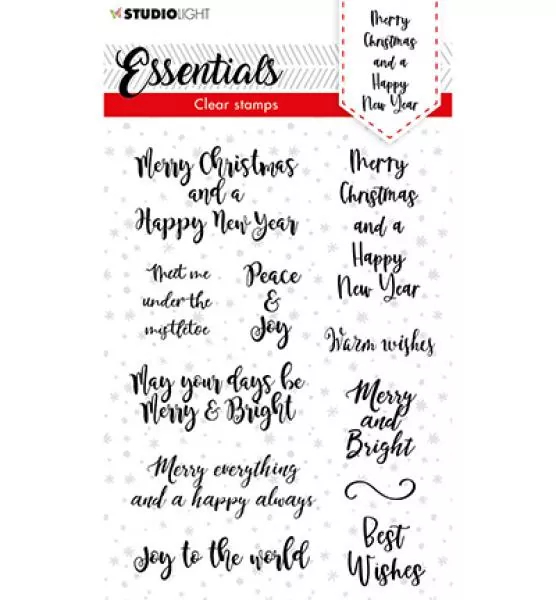 Studiolight Clear stamp Merry Christmas Essentials nr.88