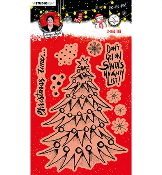 Studiolight Clear Stamp Christmas Tree Essentials nr.82