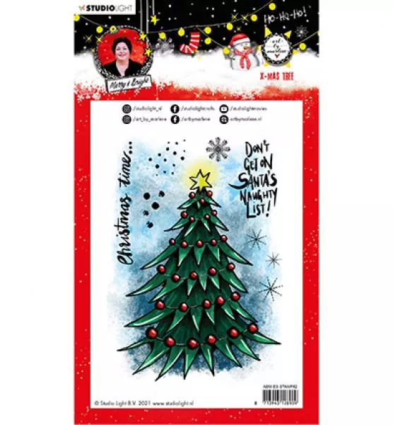 Studiolight Clear Stamp Christmas Tree Essentials nr.82