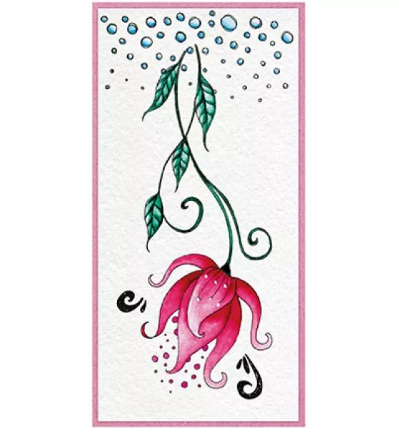 Studiolight Stamp Quirky long flowers Essentials nr.119