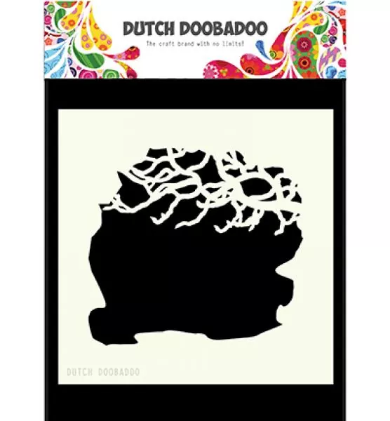 Dutch Doobadoo Dutch Mask Art Autumn Tree Branches