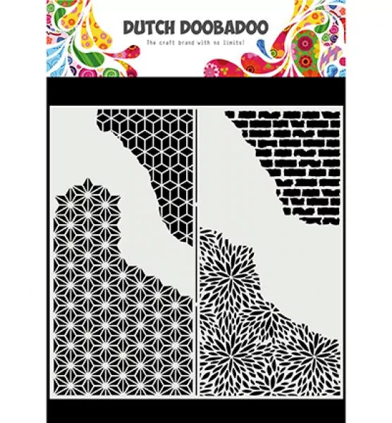 Dutch Doobadoo Mask Art Slimline Rissige Muster
