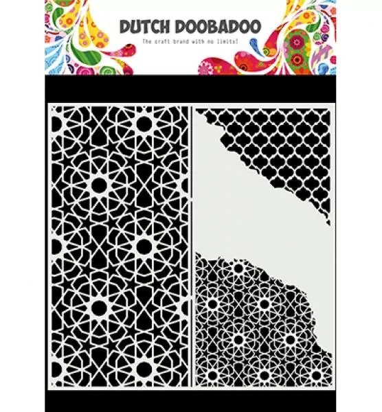 Dutch Doobadoo Mask Art Slimline Cracked Patterns