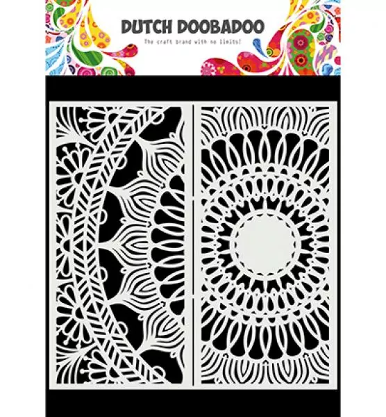 Dutch Doobadoo Dutch Mask Art Slimline Mandala