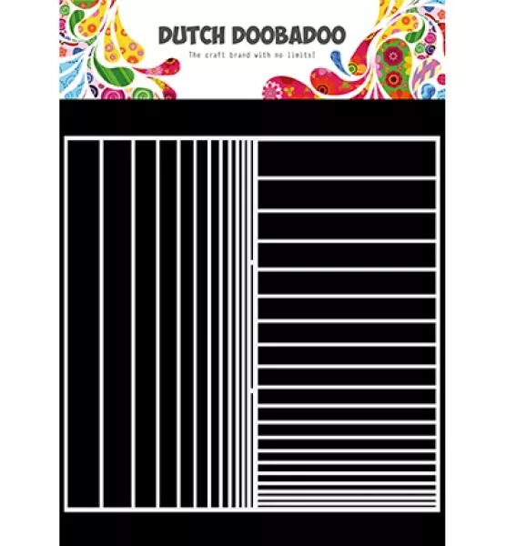 Dutch Doobadoo Dutch Mask Art Slimline Stripes
