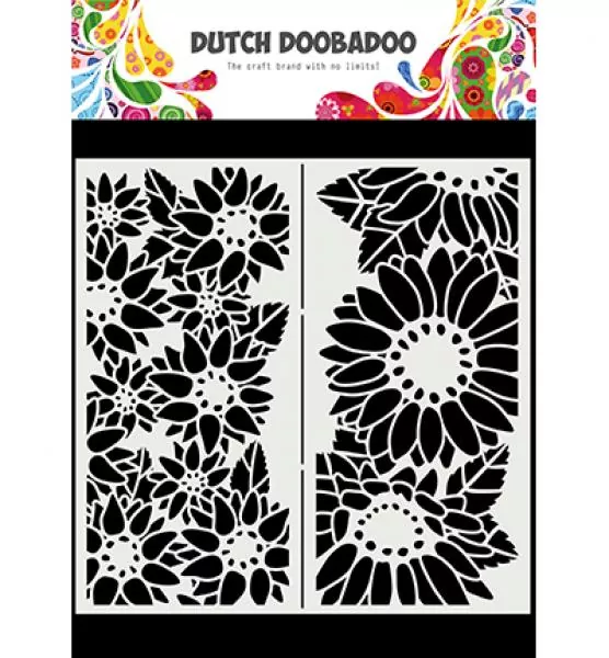 Dutch Doobadoo Dutch Mask Art Slimline Sonnenblumen