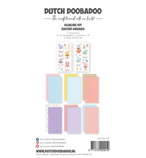 Dutch DooBaDoo, CraftyKit Slimline Easter Gnomes