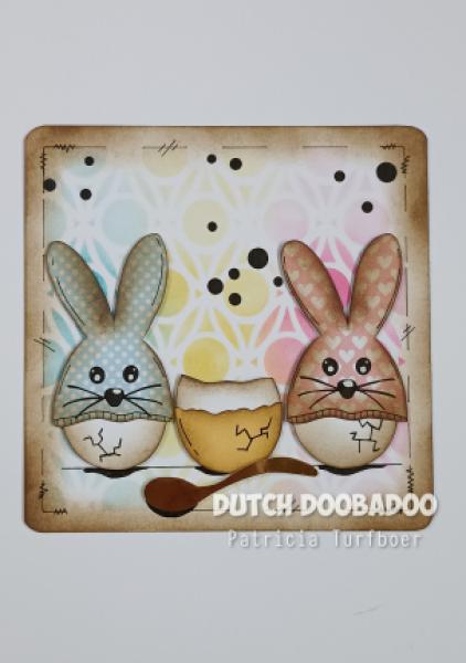 Dutch DooBaDoo, CraftyKit Slimline Easter Gnomes