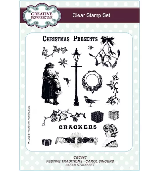 Stempel Festive Traditions - Carol Singers, Creative Expressions